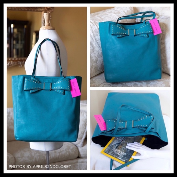 BETSEY JOHNSON LARGE TOTE WORK TRAVEL WORK BAG A3C - Picture 5 of 8